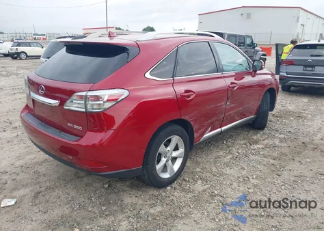 2011 Lexus Rx 350 from USA, damaged, VIN 2T2ZK1BA6BC052802